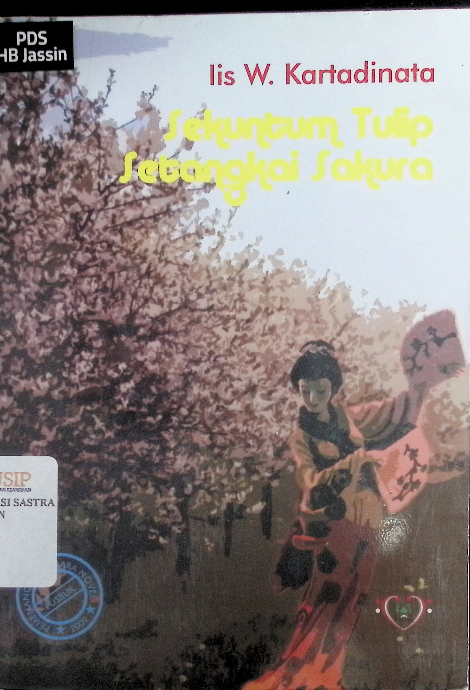 Sekuntum tulip setangkai sakura