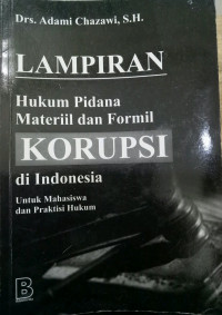Hukum pidana materiil dan formil / Adami Chazawi