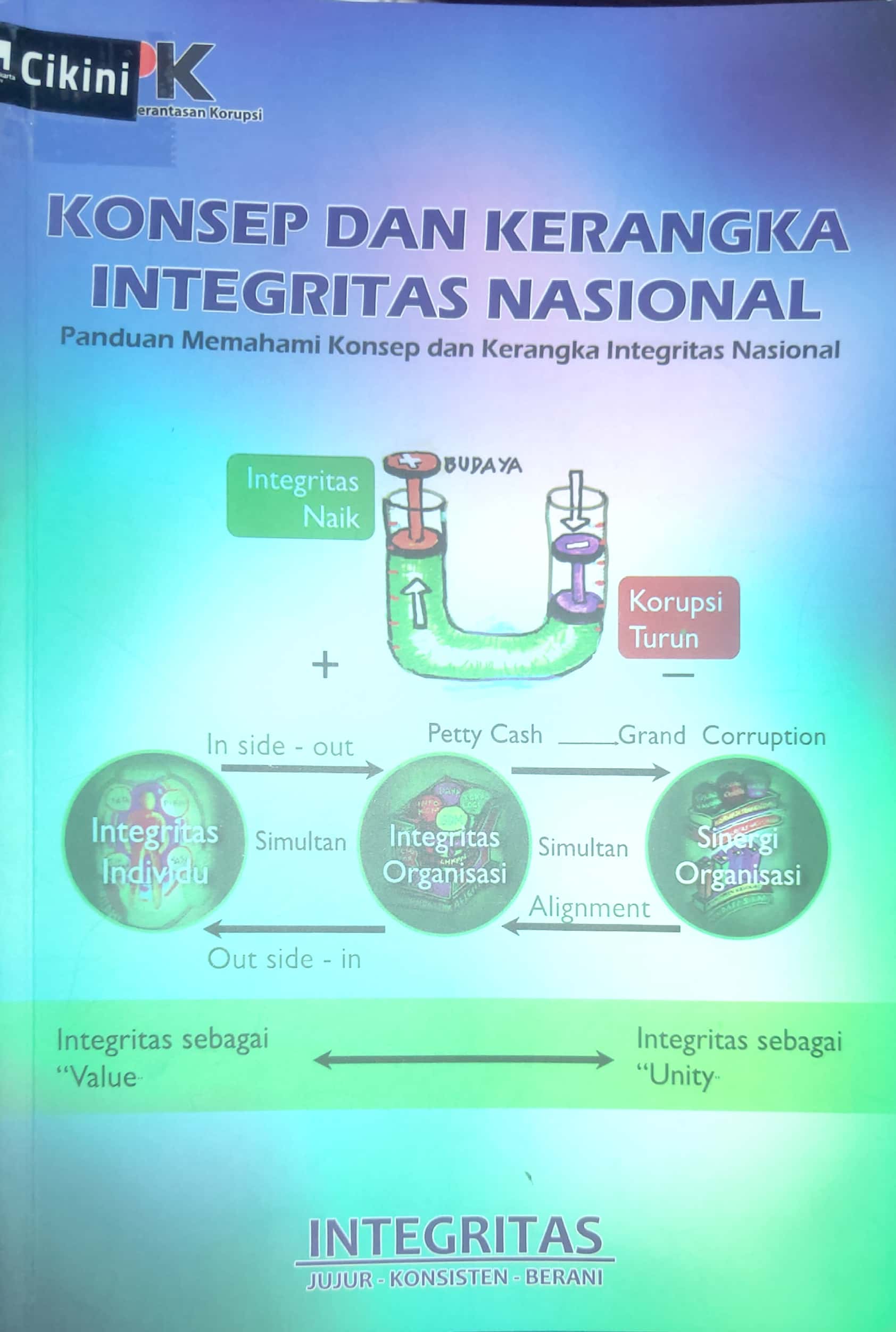 Konsep dan kerangka integritas nasional : panduan memahami konsep dan kerangka integritas nasional
