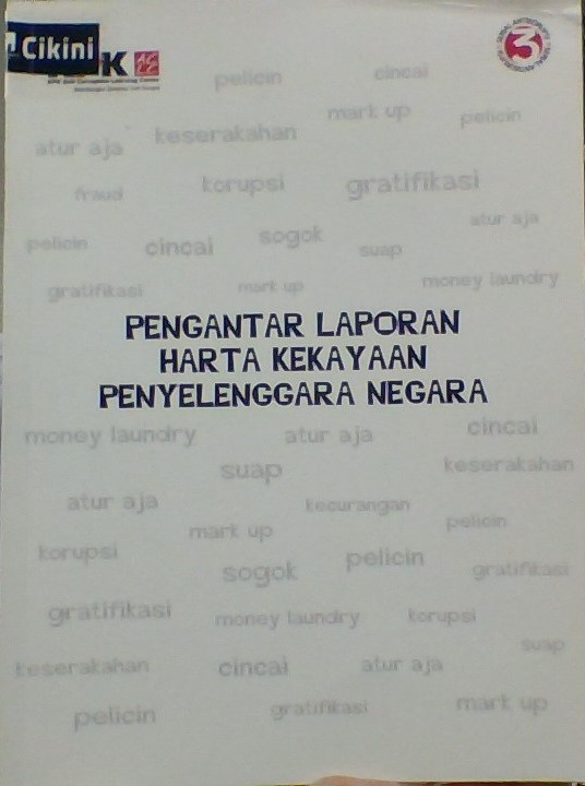Pengantar laporan harta kekayaan penyelenggara negara (LHKPN)