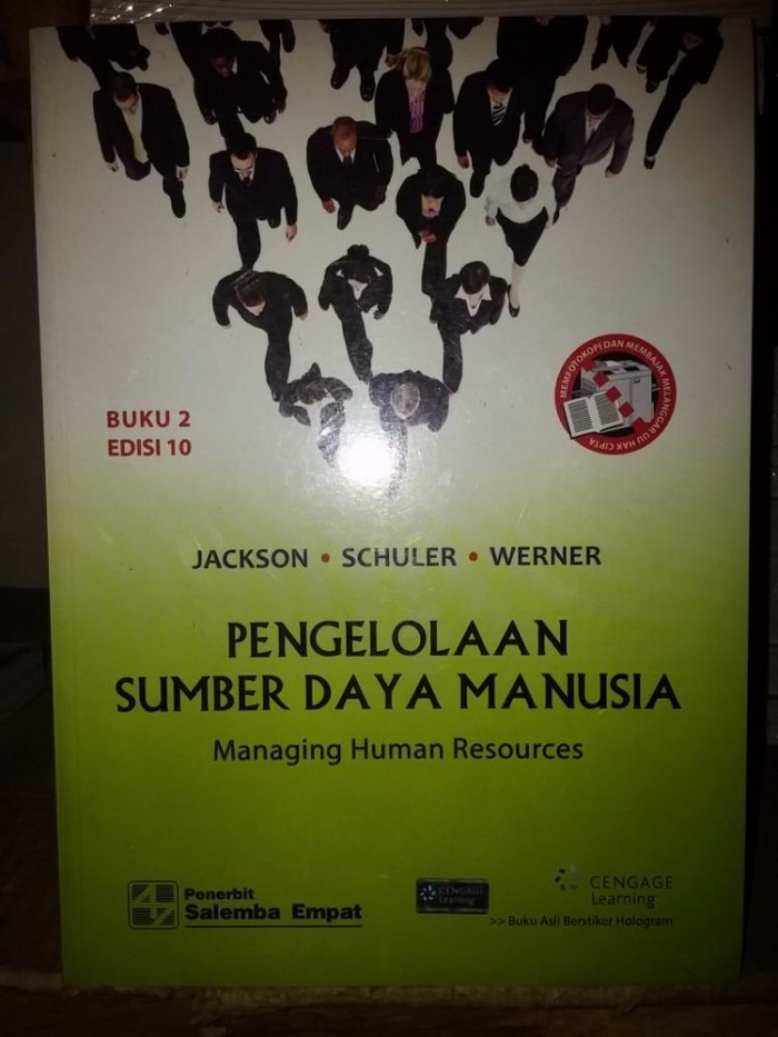 Pengelolaan sumber daya manusia : Managing human resources