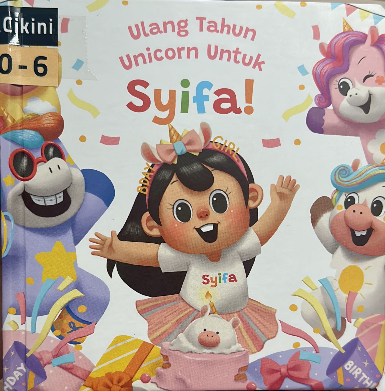 Ulang tahun unicorn untuk Syifa!