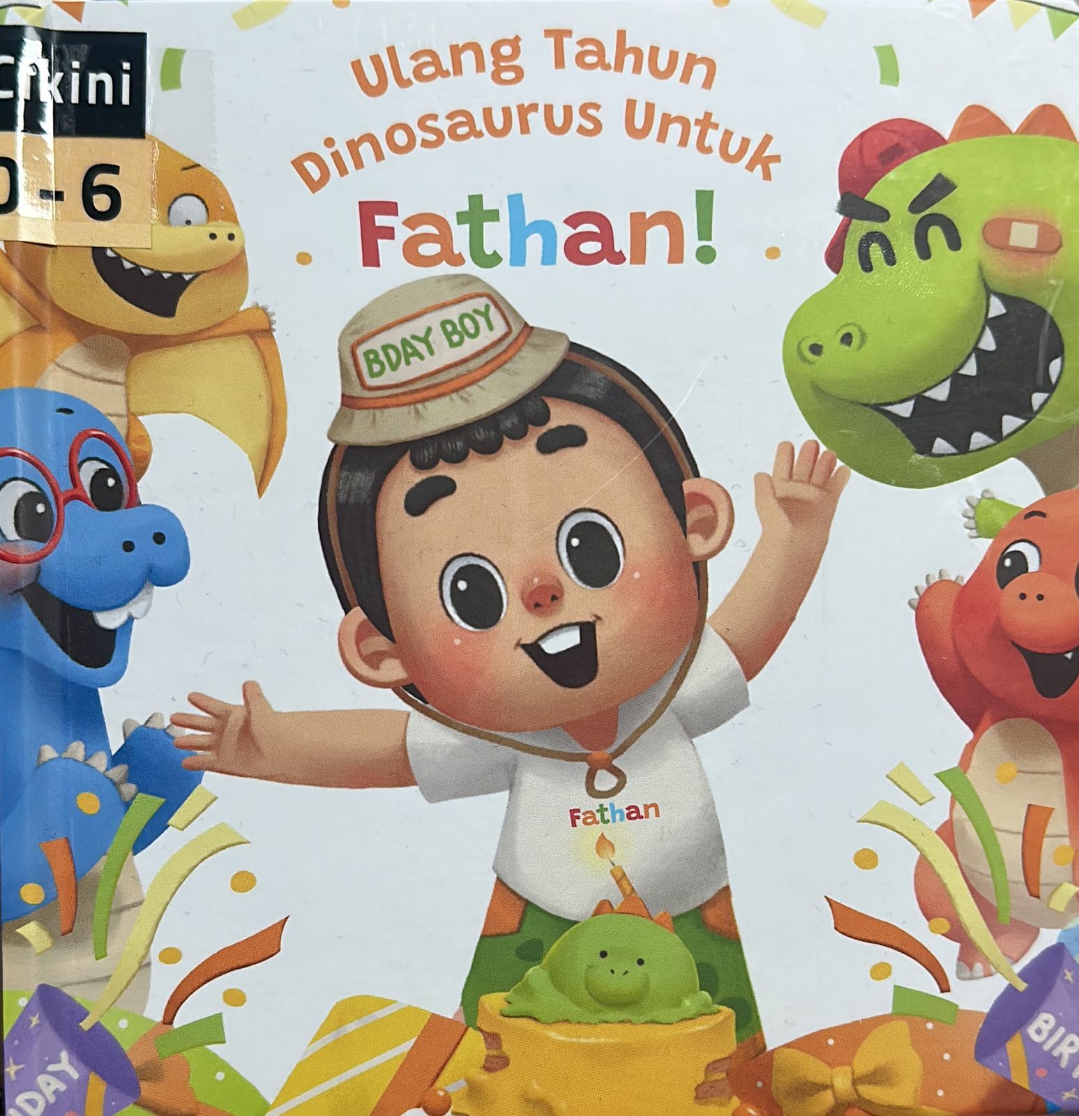 Ulang tahun dinosaurus untuk Fathan!