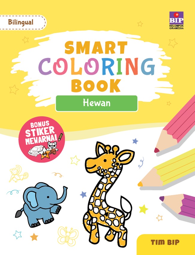 Smart coloring book : hewan