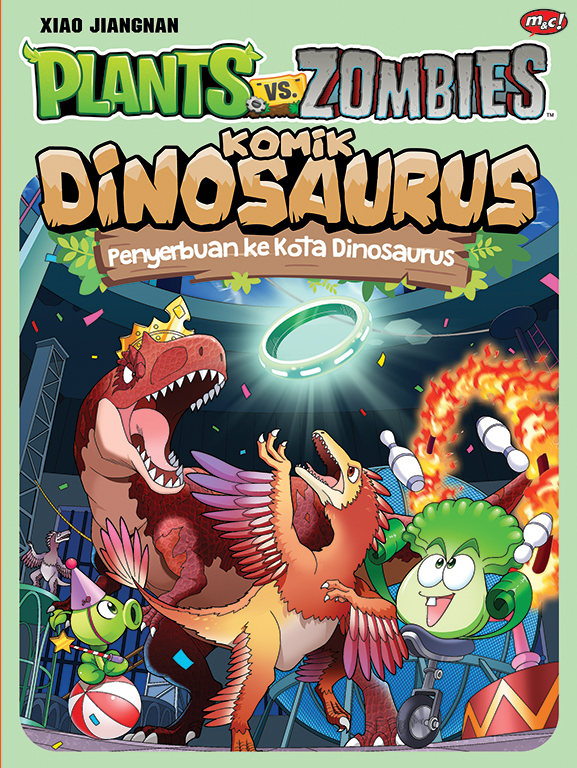 Plants vs zombies komik dinosaurus : penyerbuan ke kota dinosaurus