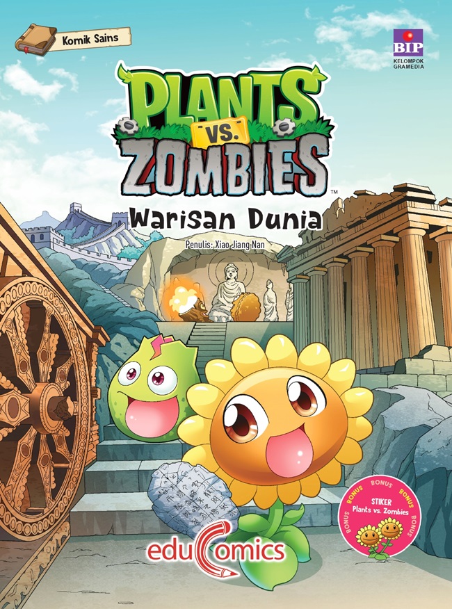 Komik sains plants vs zombies : warisan dunia