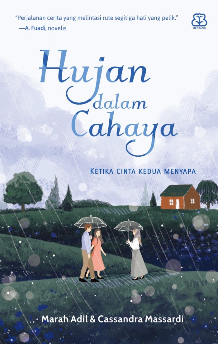 Hujan dalam cahaya