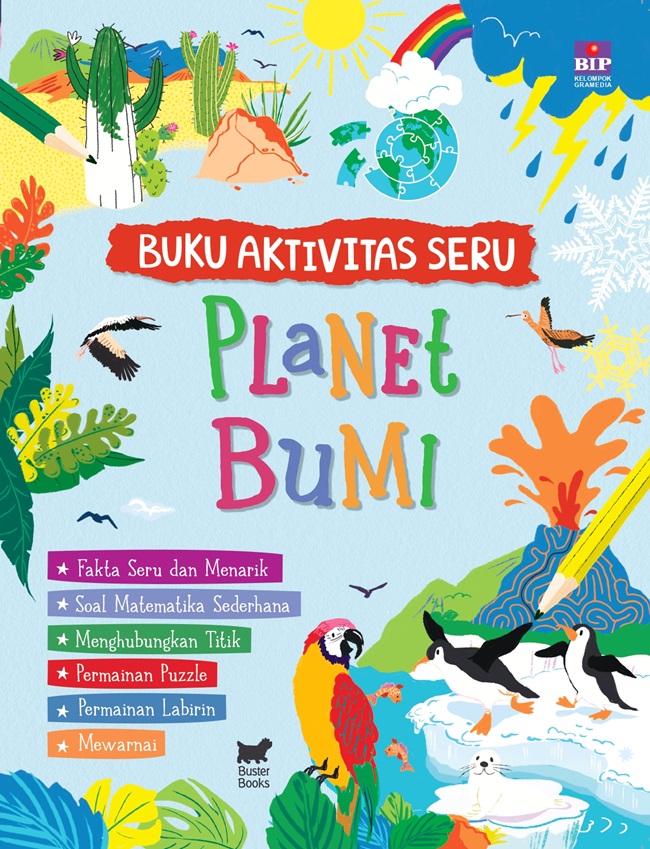 Buku aktivitas seru : planet bumi