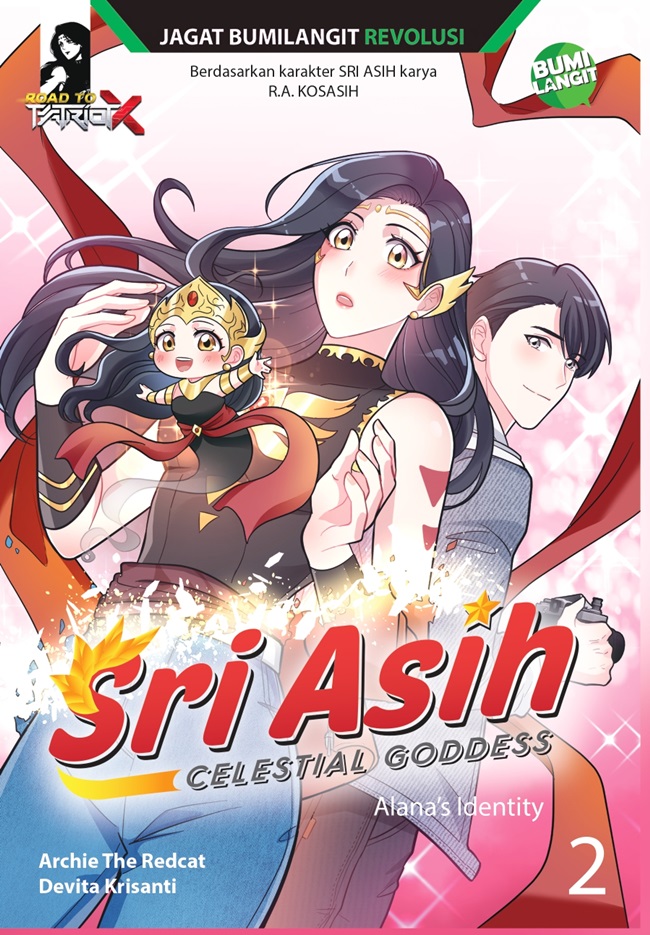 Sri Asih : Celestial Goddess volume 2-Alana's identity / Archie the Redcat; Editor : HelloDitta, Nabilah Rosyadiah, Rizqi R. Mosmarth