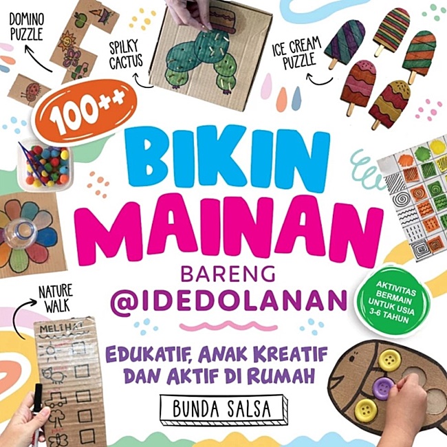 Bikin mainan bareng @idedolanan / Bunda Salsa