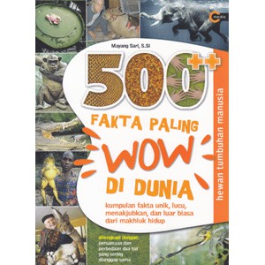 500 ++ Fakta Paling Wow di Dunia : kumpulan fakta unik, lucu, menakjubkan, dan luar biasa dari makhluk hidup