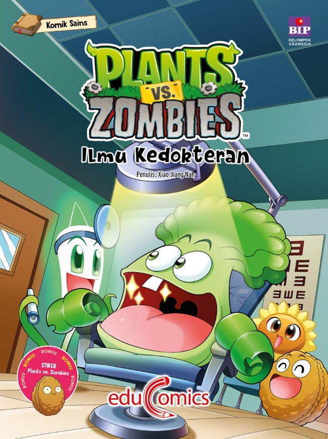 Komik sains plants vs zombies : ilmu kedokteran