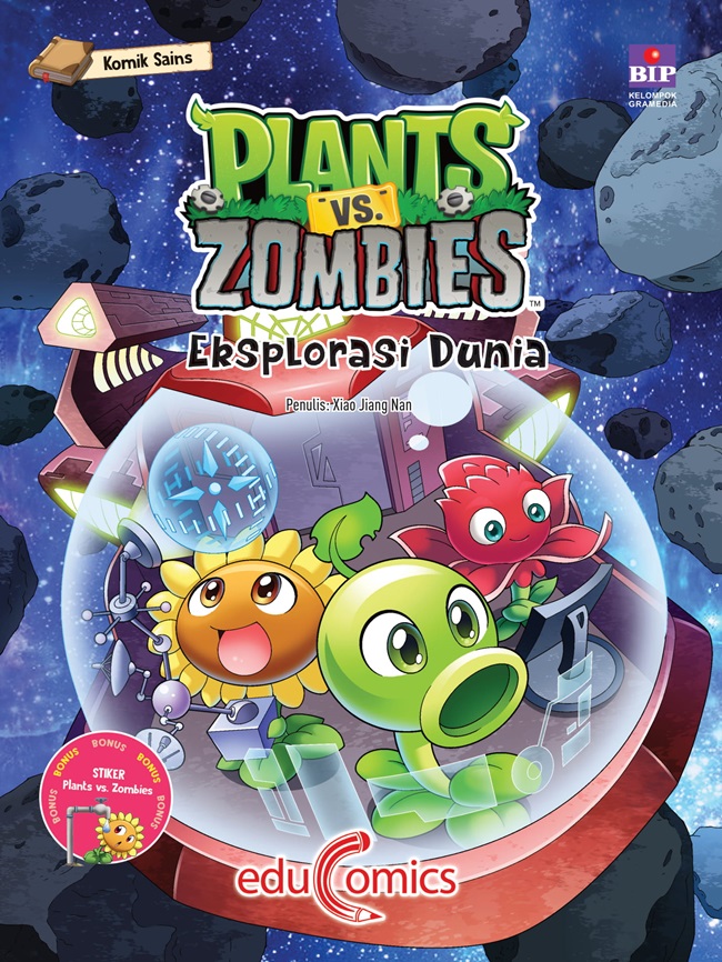 Komik sains plants vs zombies : eksplorasi dunia