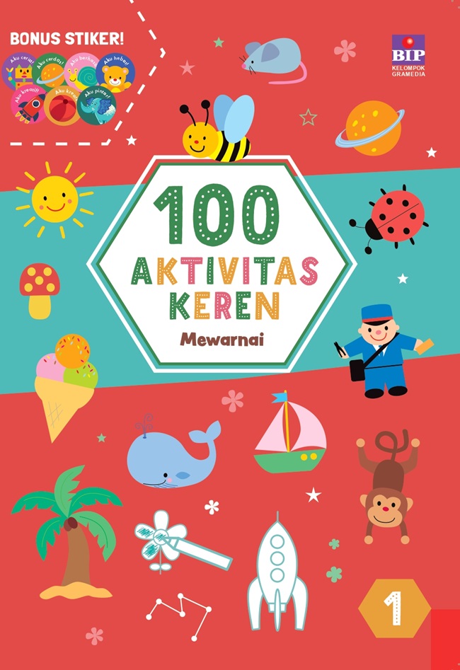 100 aktivitas keren : mewarnai
