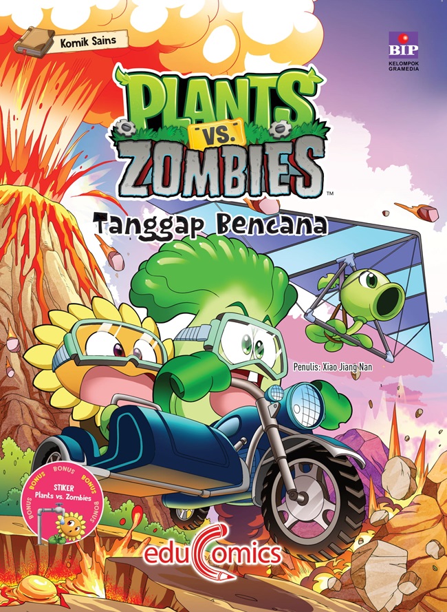 Komik sains plants vs Zombies : tanggap bencana