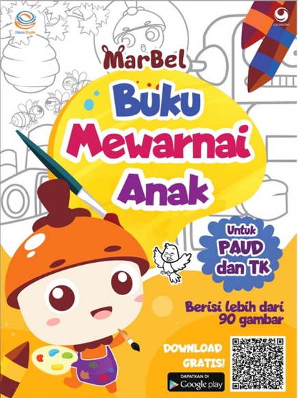 Buku mewarnai anak