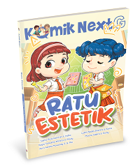 Komik Next G : ratu estetik / Salma Rizqi Hanifah; Komikus, Indha; ilustrator sampul, Rendra M. Ridwan; penyunting, Rony Amdani, Wiwit Wijiastuti