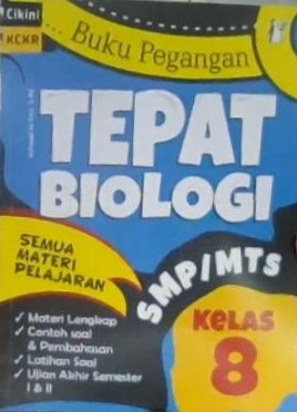Buku pegangan tempat biologi SMP/MTs kelas VIII