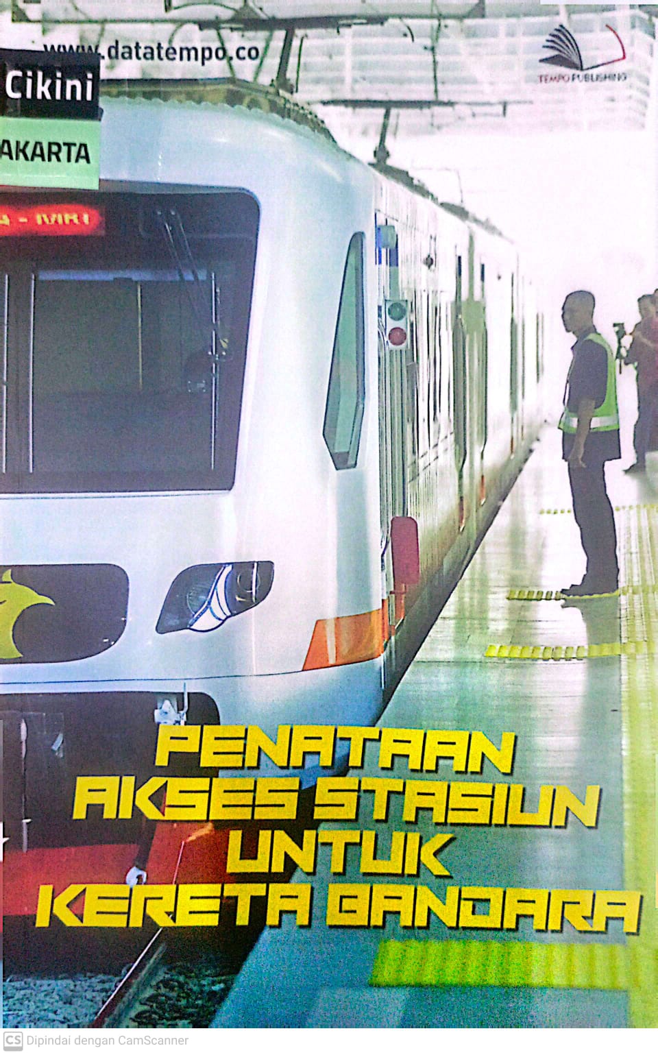 Penataan akses stasiun untuk kereta bandara
