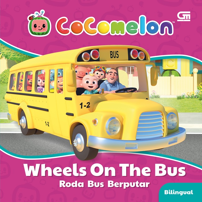 Cocomelon. Wheels On the Bus. Roda Bus Berputar / Moonbug Entertaiment