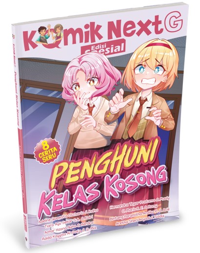 Komik next g : penghuni kelas kosong / Adeline Queenita Oschario ; Penyunting : Wiwit Wijiastuti
