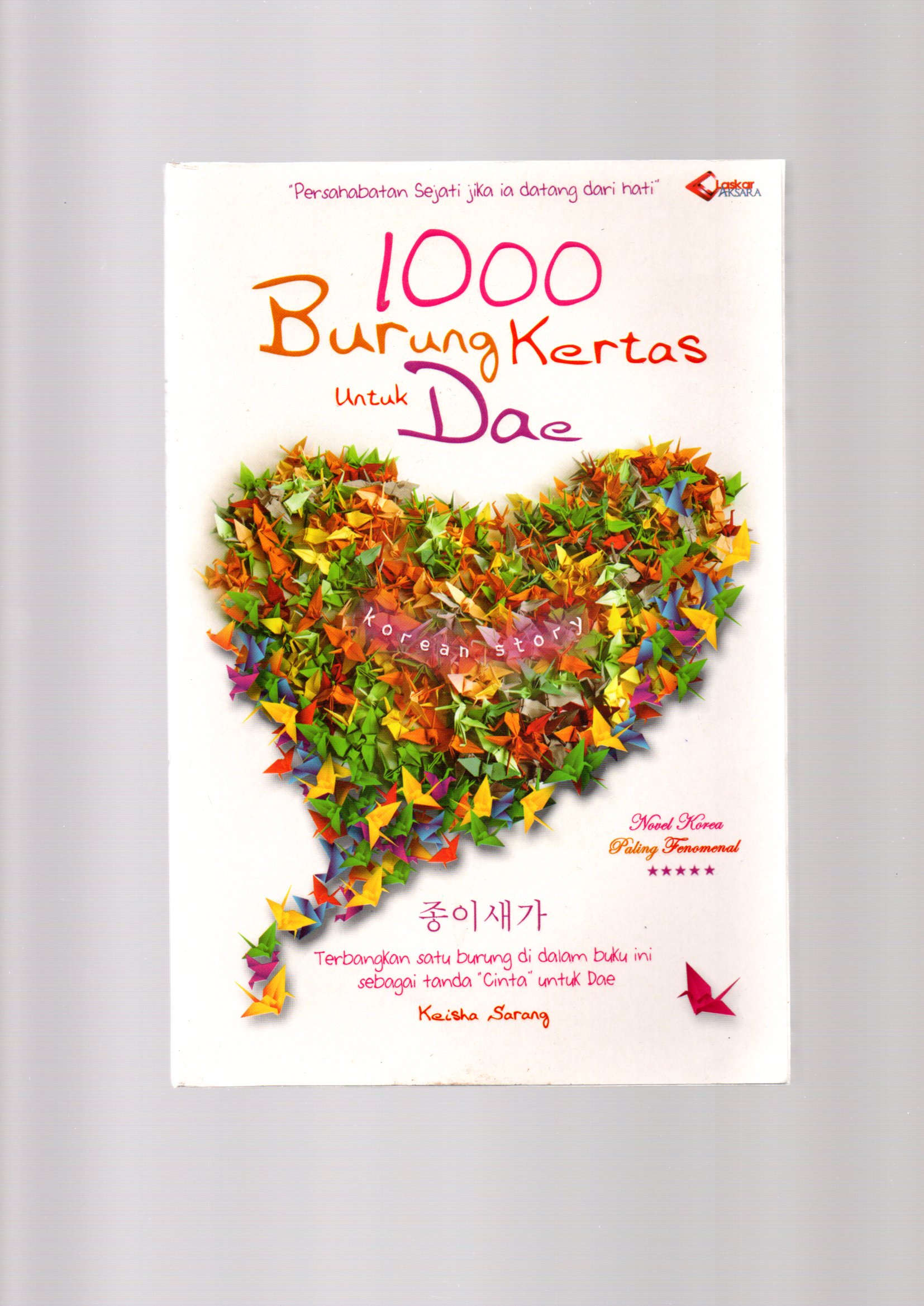1000 bunga kertas untuk dae