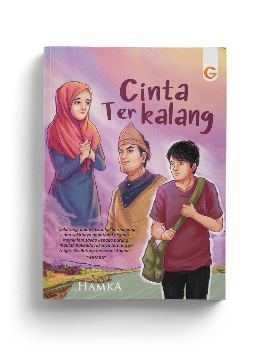 Cinta terkalang / Hamka; penyunting, Aminah Nur Habibah; ilustrator, Zikri Abdillah, Yuuryuuni