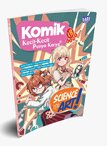 Komik Kecil-Kecil Punya Karya : science vs art! / Syifa Tsabita Wiangga, Faiza Karimatuz Z., Dimitria Nareswari, Zaskia Talita S., Nafisa Mahdiya