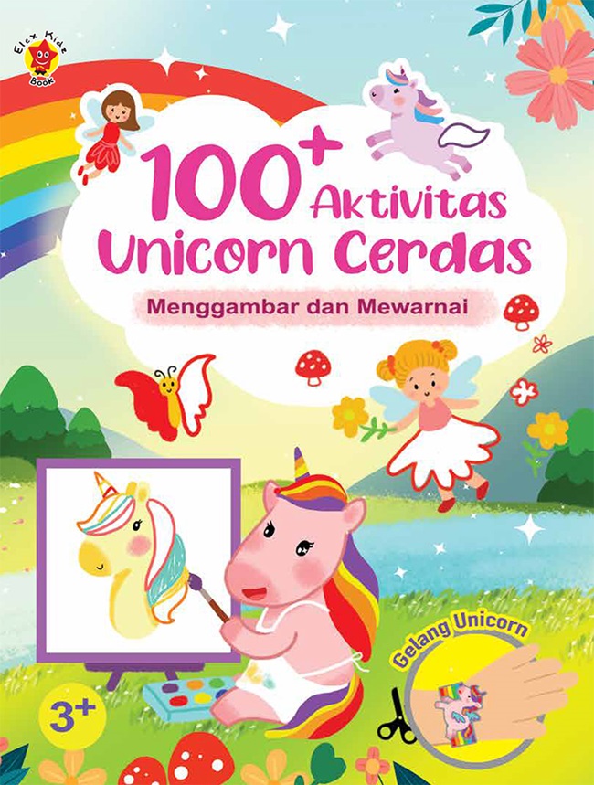 100+ aktivitas unicorn cerdas :  menggambar dan mewarnai / Veronica Winata