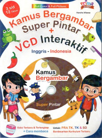 Kamus Bergambar Super Pintar + VCD Interaktif : Inggris - Indonesia