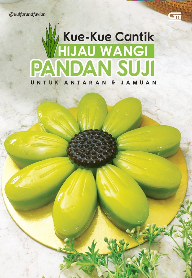 Kue-kue cantik hijau wangi pandan suji untuk antaran & jamuan