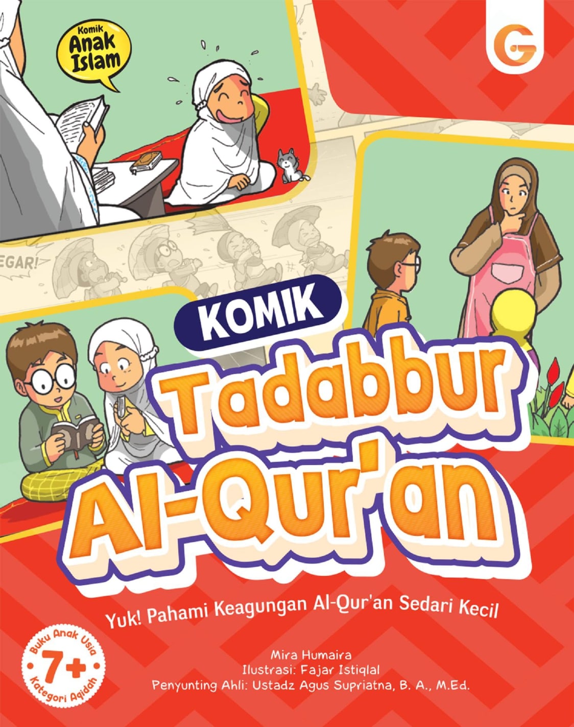Komik Tadabbur Al-Qur'an : yuk! pahami keagungan Al-Qur'an sedari kecil