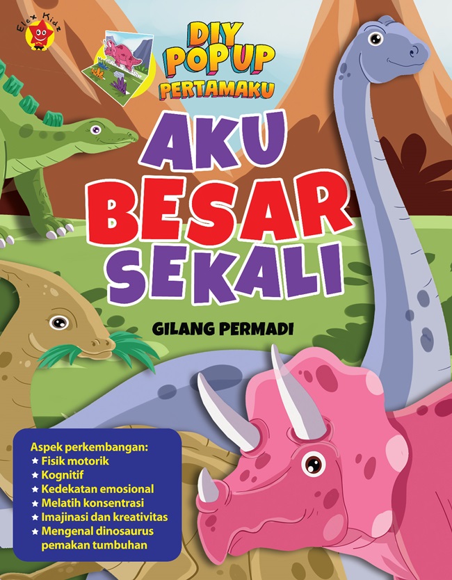 DIY pop up pertamaku : aku besar sekali