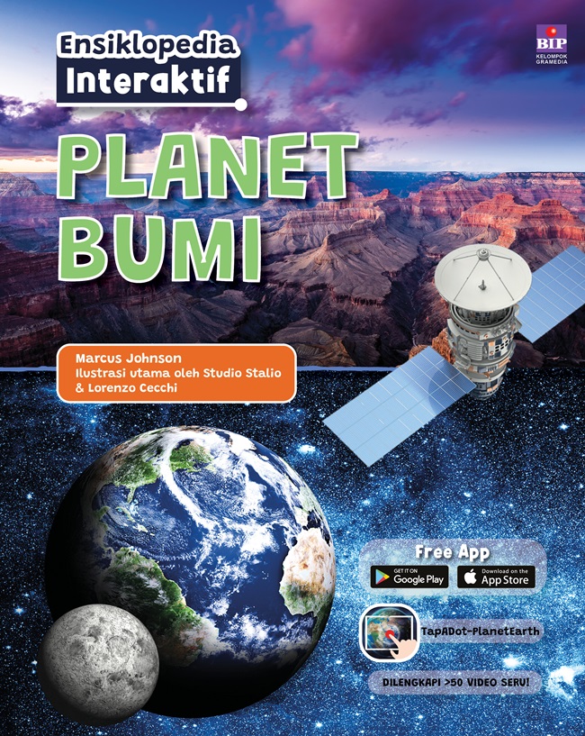 Planet bumi / Marcus Johnson ; Penerjemah, Susana Prayoga ; Penyunting, Aprilia Wirahma ; Ilustrator, Studio Stalio, Lorenzo Cecchi
