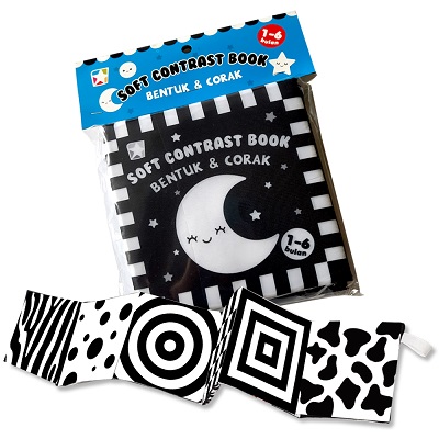 Soft contrast book : bentuk & corak