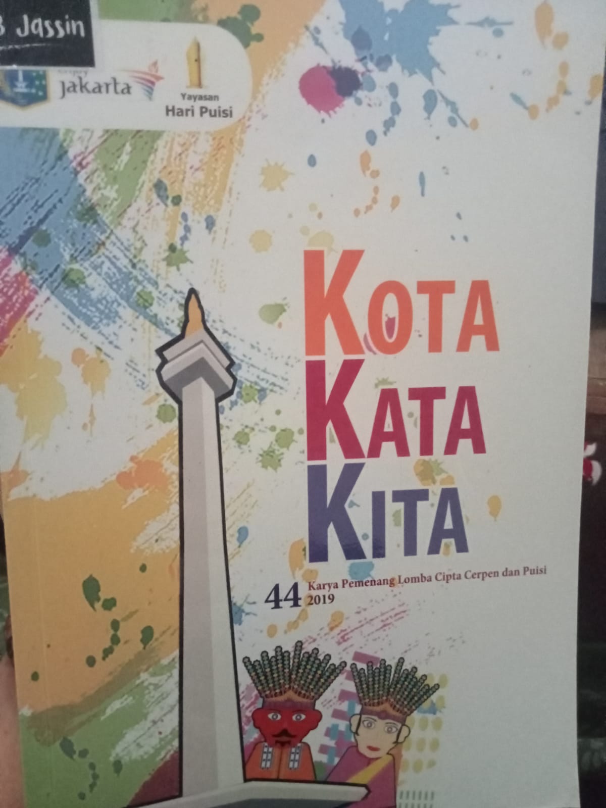 Kota kata kita : karya pemenang lomba cipta cerpen dan puisi 2019