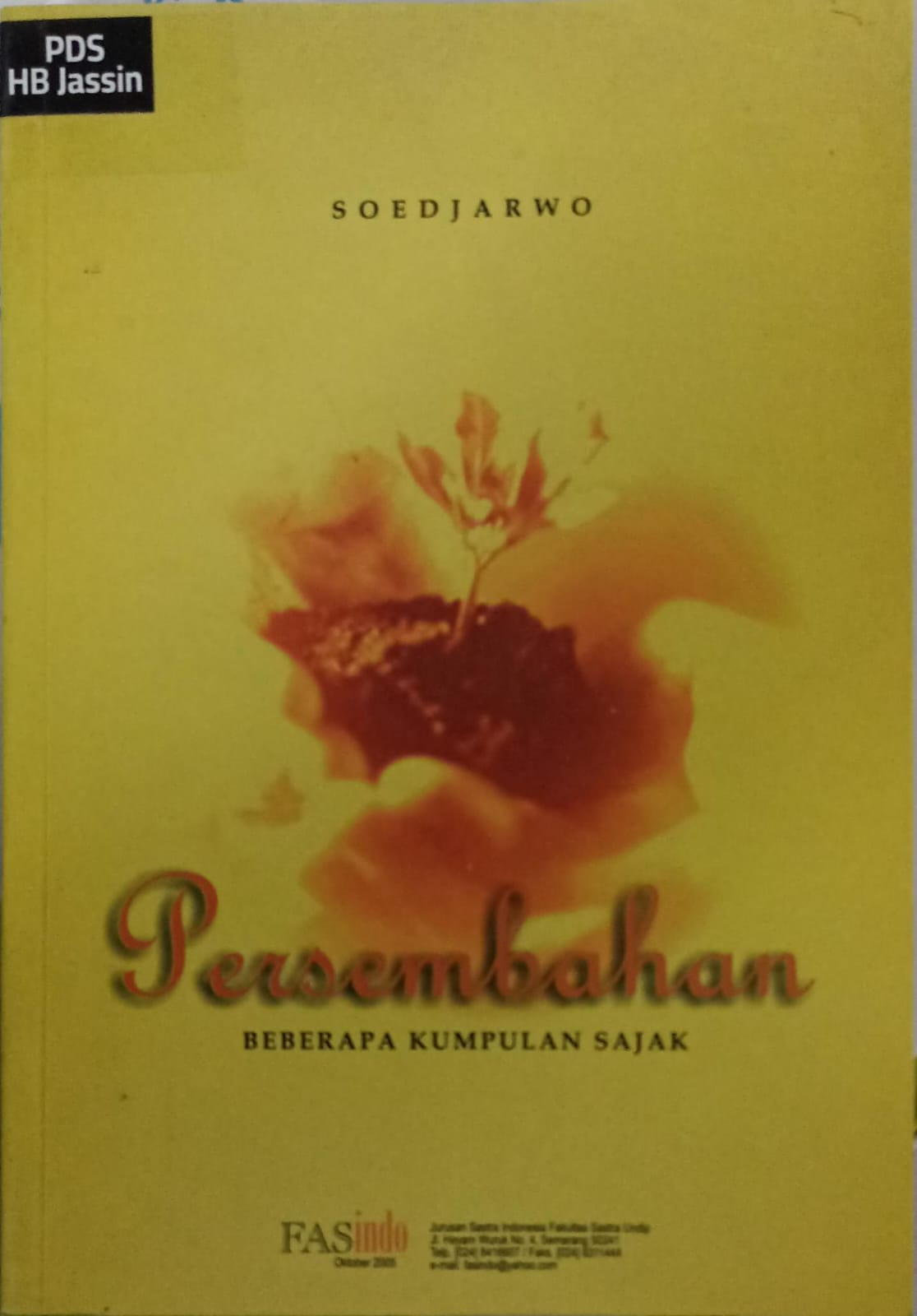 Persembahan : beberapa kumpulan sajak