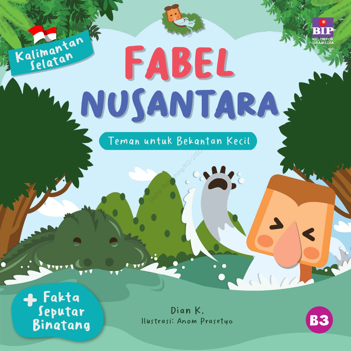Fabel nusantara : Kalimantan Selatan - teman untuk bekantan kecil