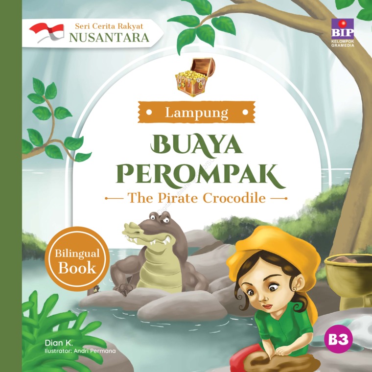 Seri cerita rakyat nusantara Lampung : buaya perompak