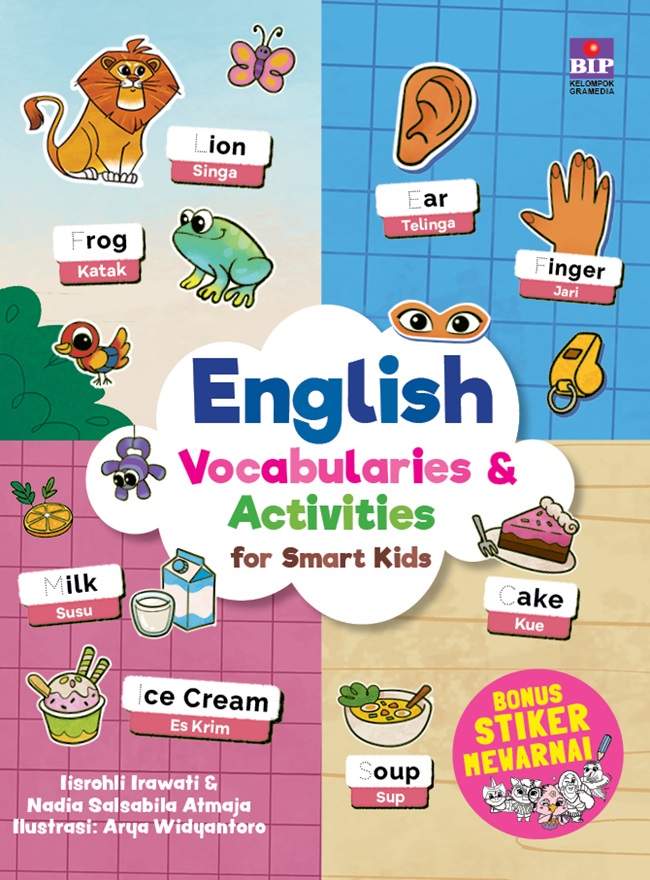 English : vocabularies & activities for smart kids
