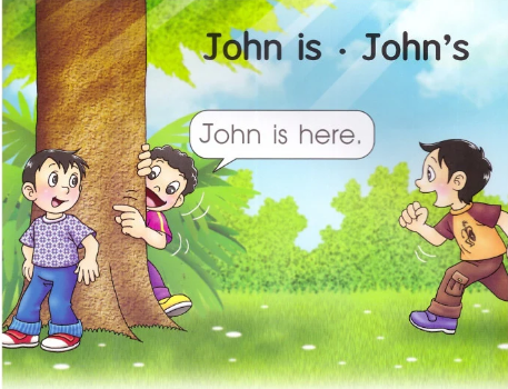 Little grammar books :  John is John's / June Chiang