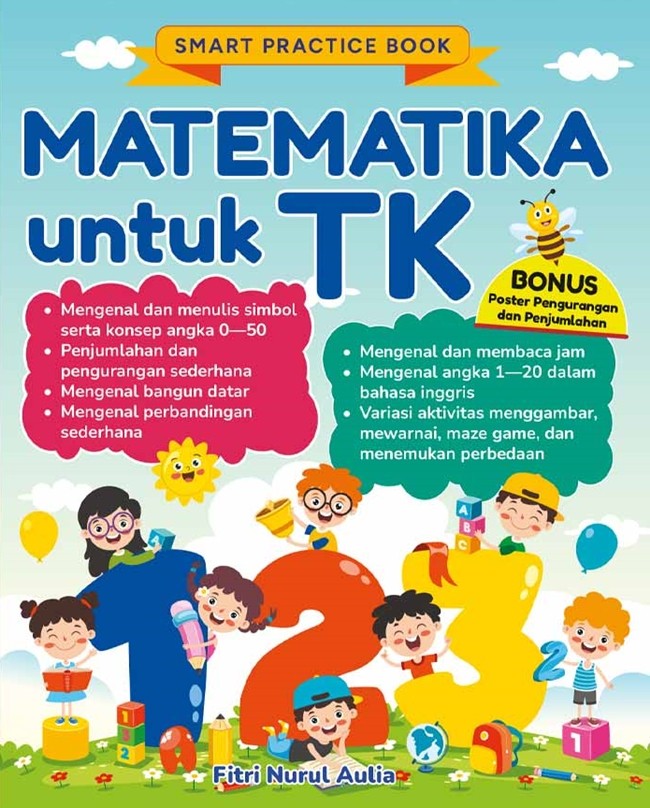 Smart practice book matematika untuk TK / Fitri Nurul Aulia