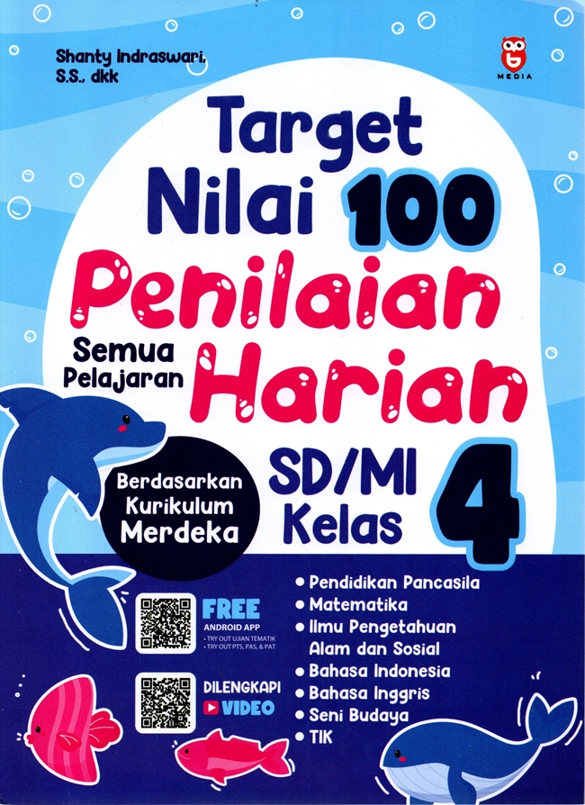 Target nilai 100 : penilaian harian SD/MI kelas 4