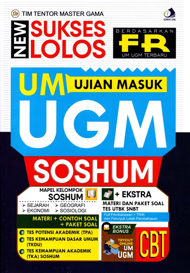 New sukses lolos um ugm soshum