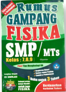 Rumus gampang Fisika SMP/MTs kelas 7, 8, 9