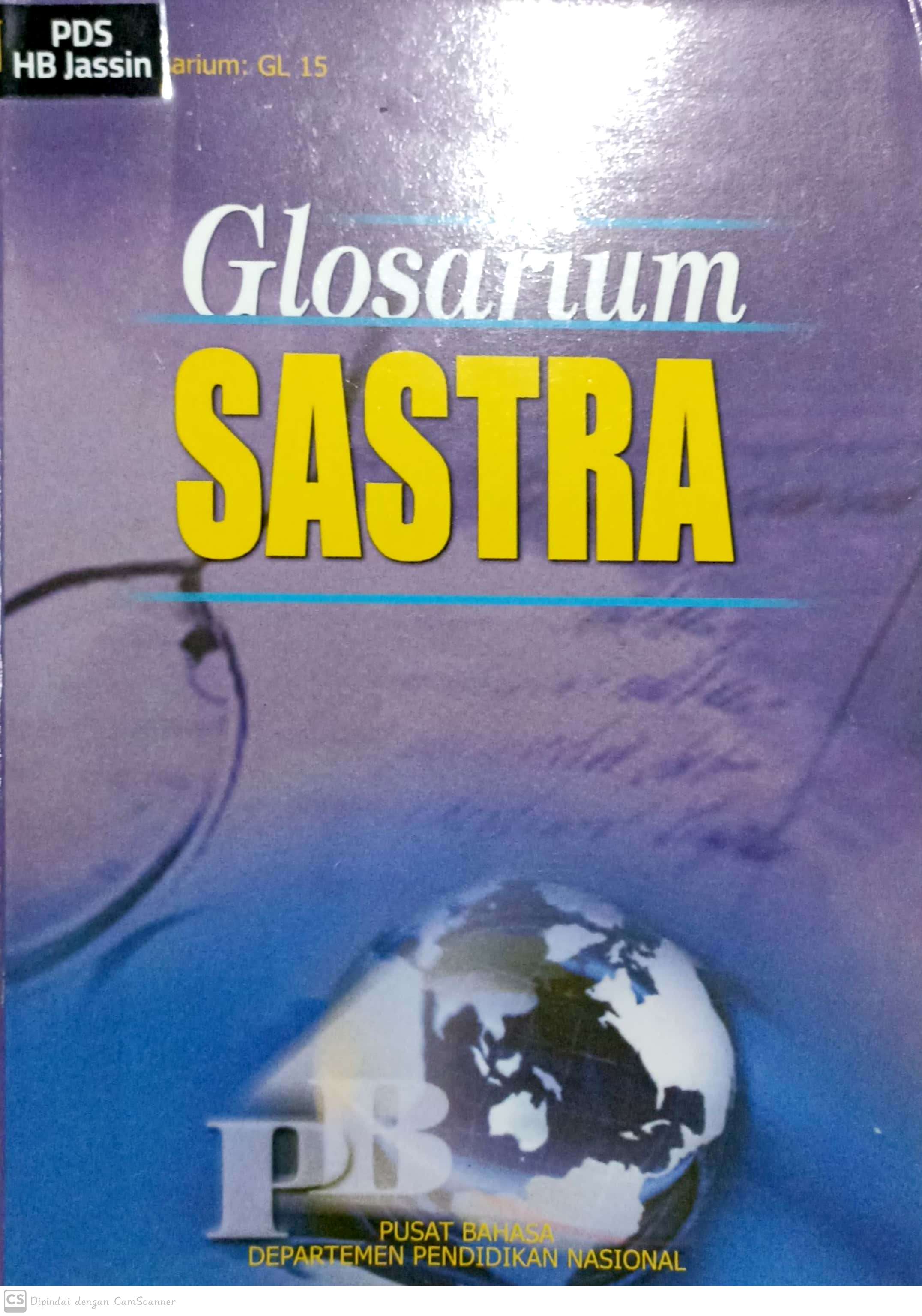 Glosarium sastra / penyunting, A, Razak Zaidan, Edwar Djamaris, Dedi Puryadi