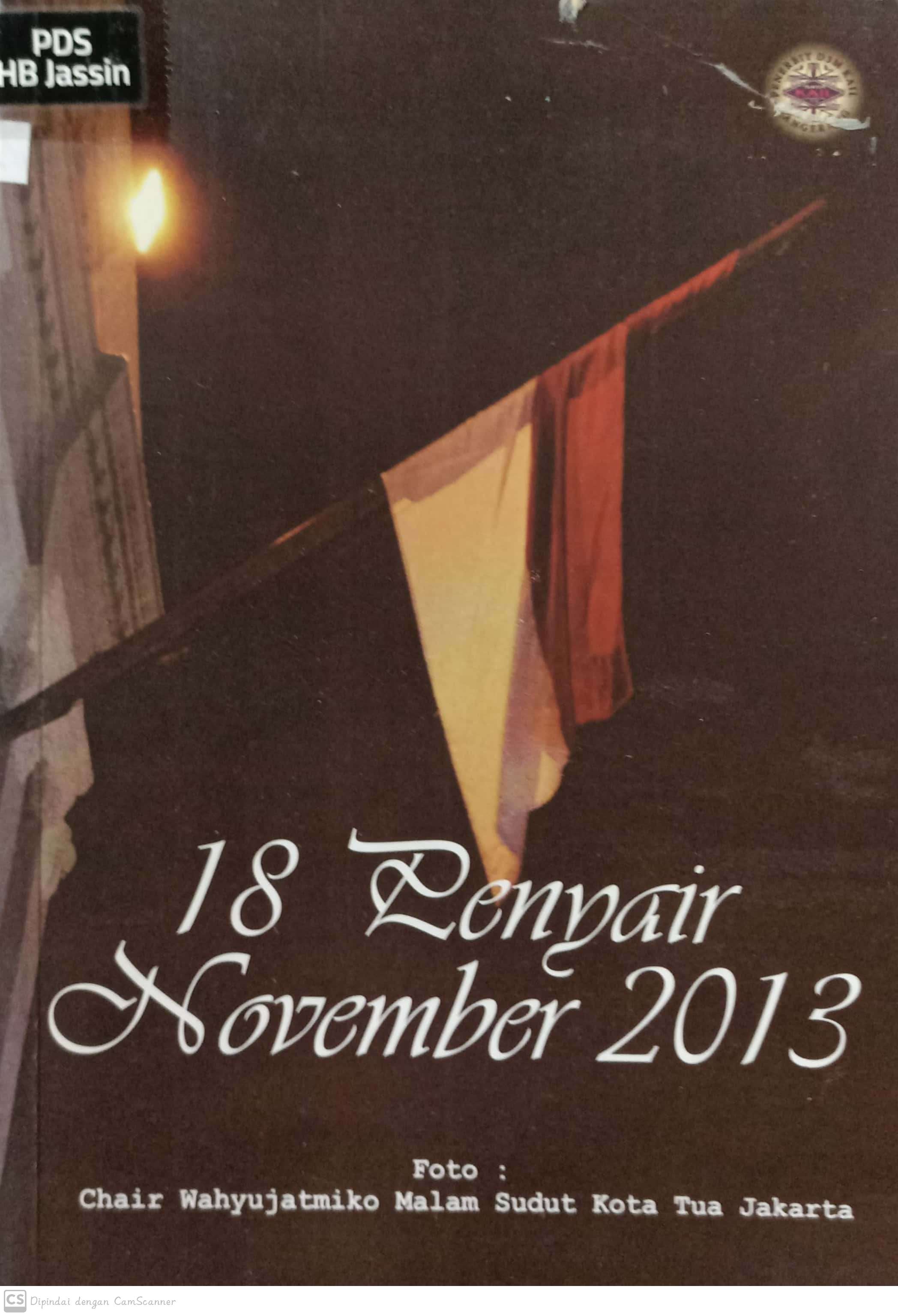 18 penyair november 2013 / penyunting, Nani Tandjung