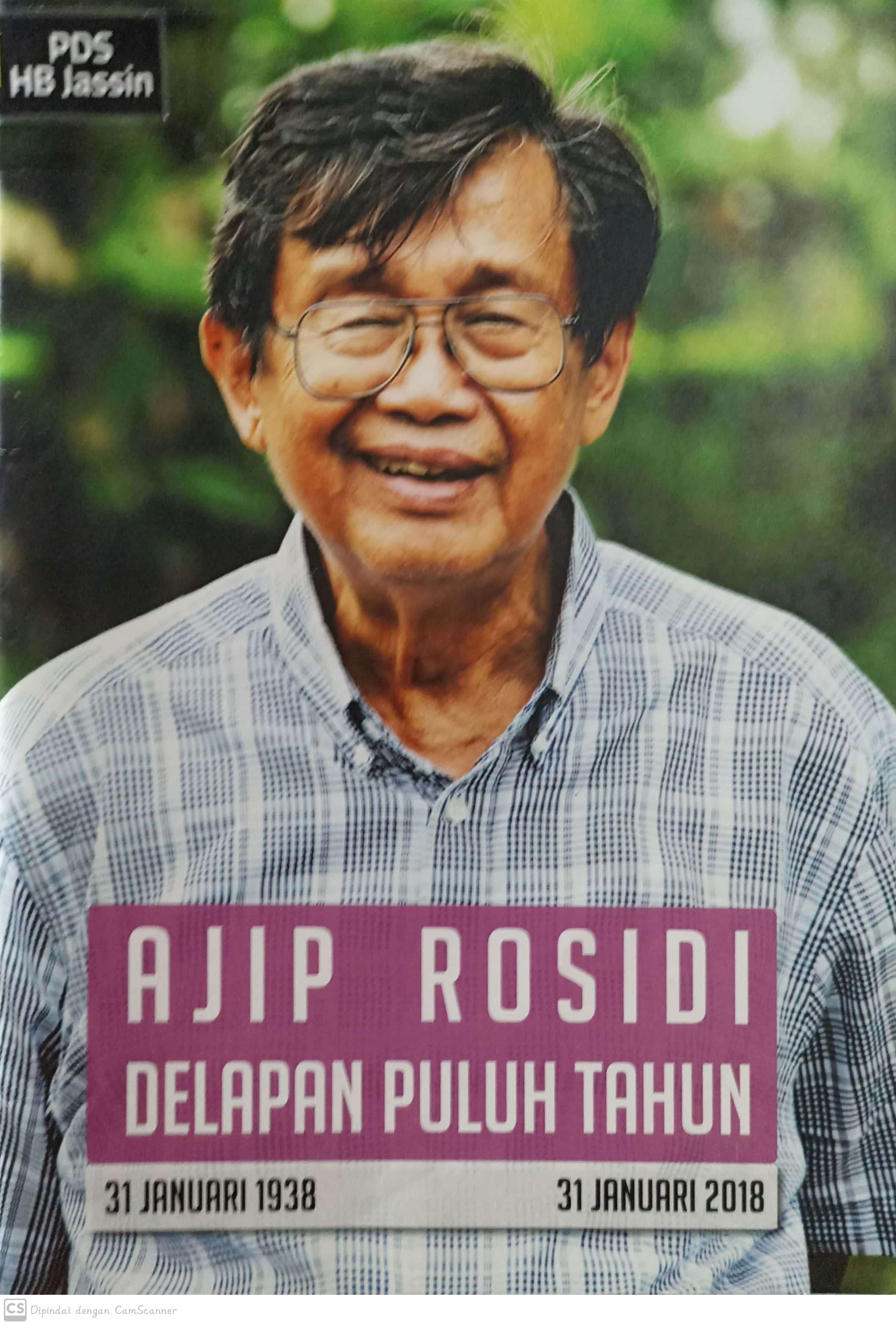 Ajip rosidi delapan puluh tahun
