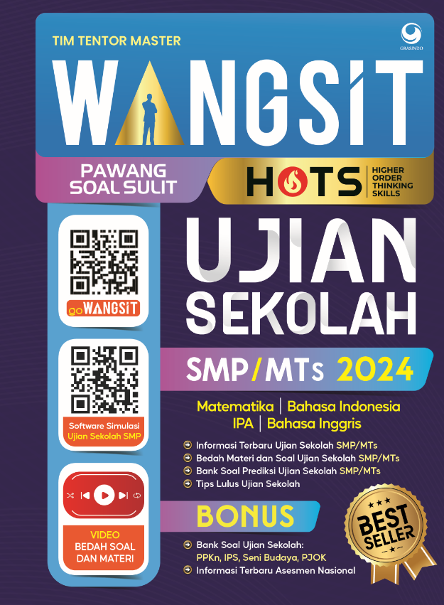 Wangsit (pawang soal sulit) HOTS ujian sekolah SMP/MTs 2024