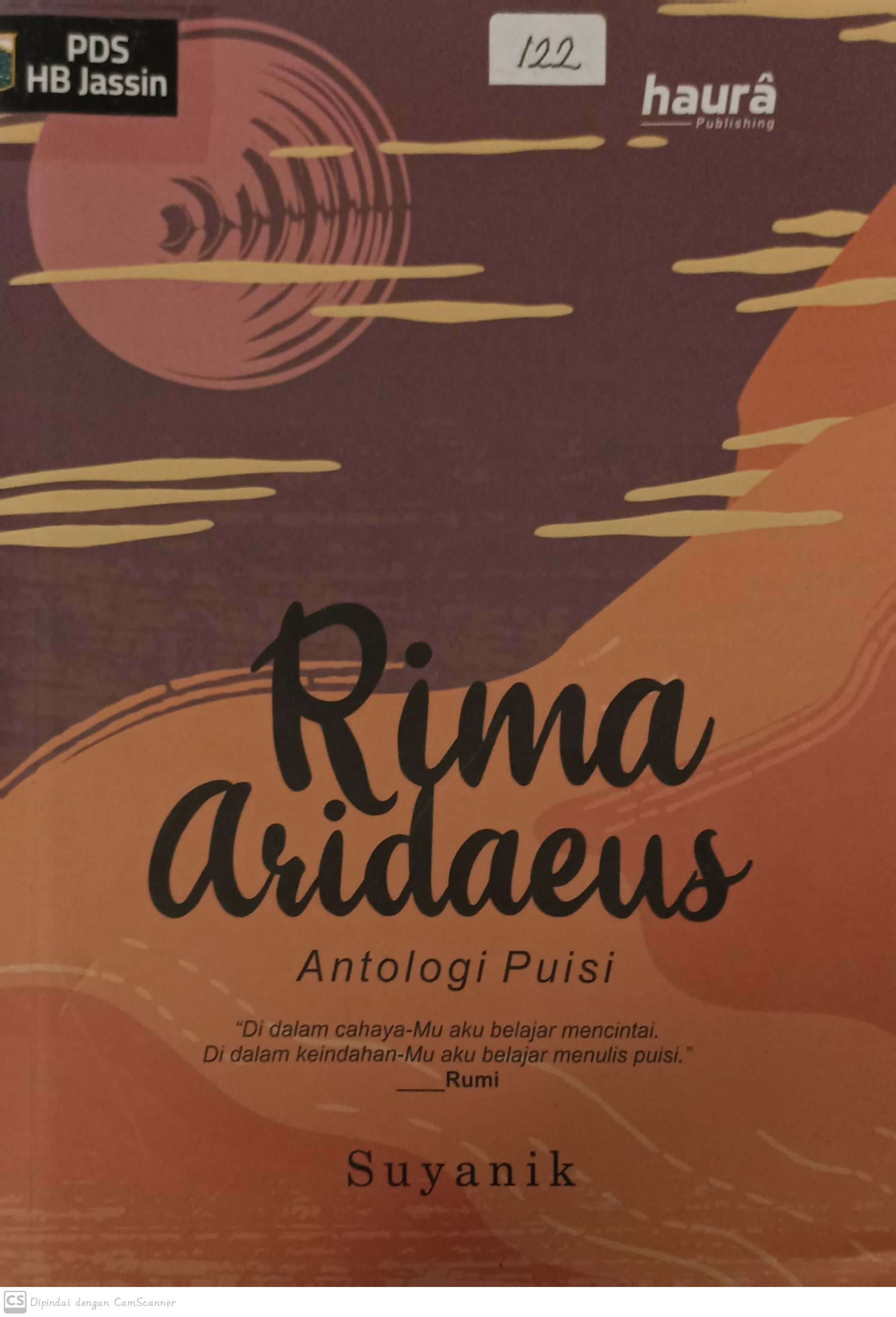 Rima Aridaeus : antologi puisi